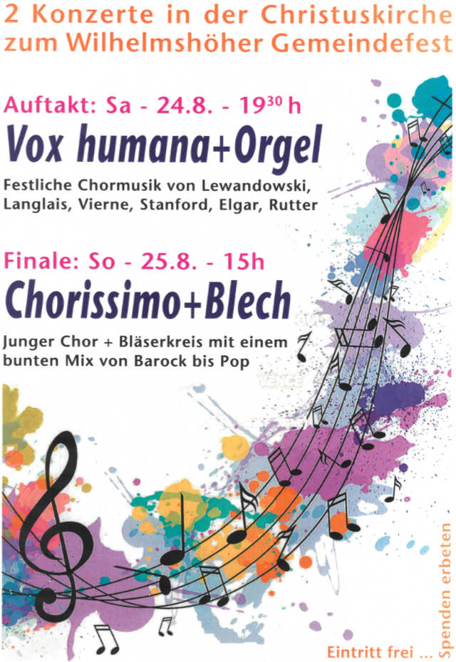 Gemeindefest Wilhelmshöhe